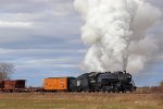 Steaming back to town approaching Swan Rd.